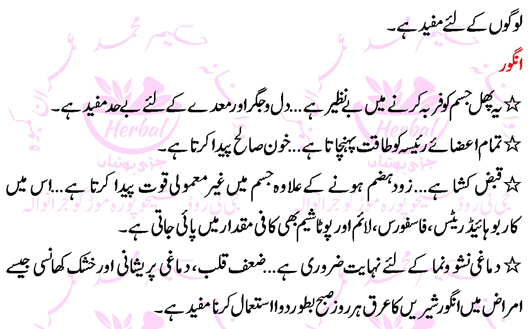 Tib E Nabvi Or Phaloun K fawaid (Benifits Of Fruits ) In Urdu (4)