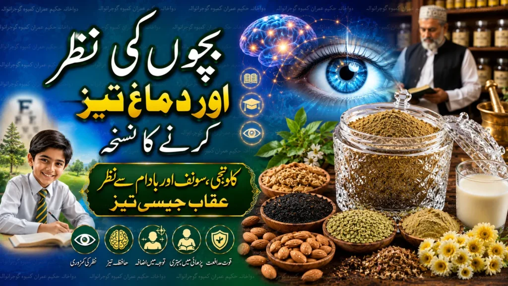 hakeemimran.comnazar-ki-kamzori-ka-yunani-nuskha