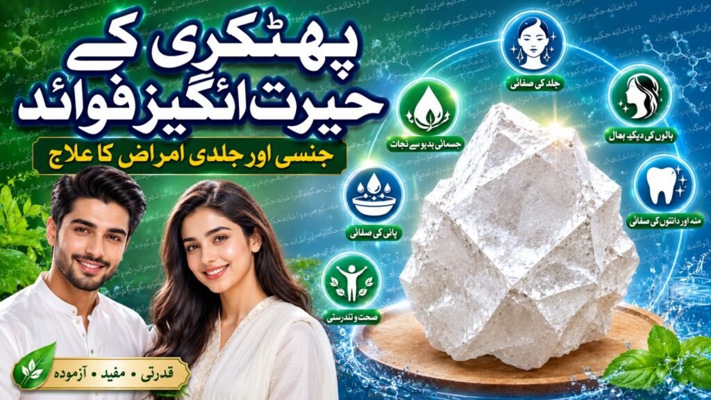 پھٹکری کے فوائد